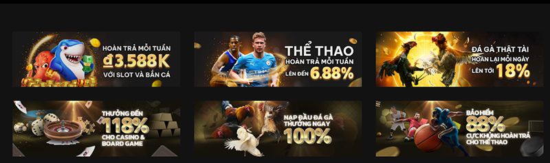 Nhiều màn chơi hấp dẫn tới từ nhà cái Bj38