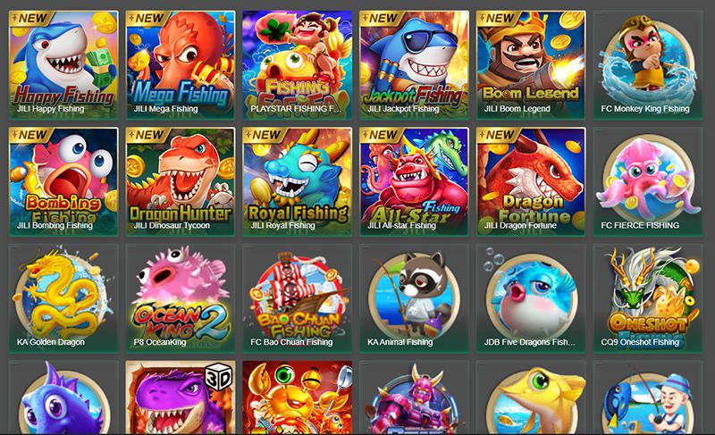 Bắn cá đại dương nhiều trò chơi hấp dẫn