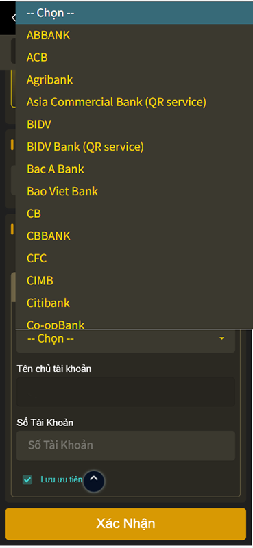 Cách rút tiền BJ38.club